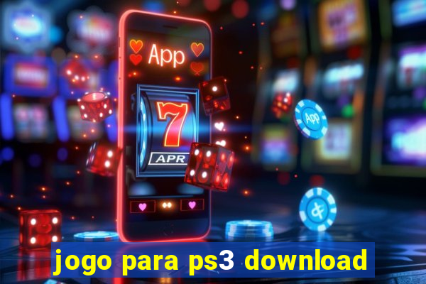 jogo para ps3 download